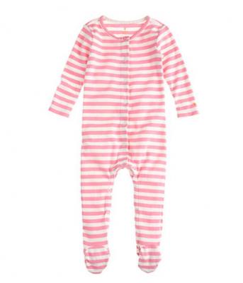 J.Crew Classic Stripe Baby Coveralls