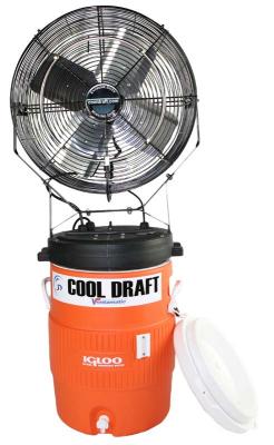 Cool Draft 15 gallon misting fan