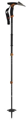 Black Diamond Carbon Whippet ski pole has three sections.