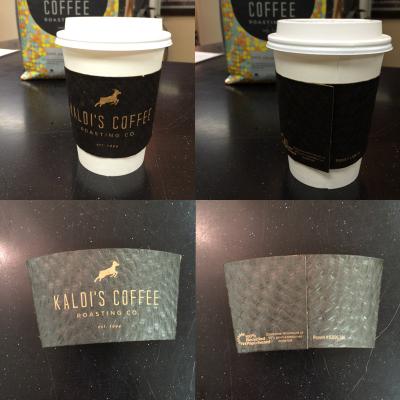 Kaldi's Retail Coffee Sleeves