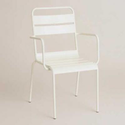 Cost Plus World Market Ronan Bistro Chair Antique White SKU 502281