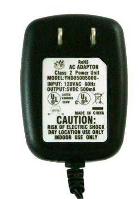 Ambient Weather radio AC power adapter label\n
