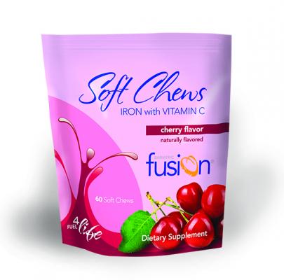 Bariatric Fusion Soft Chews Iron with Vitamin C dietary supplements