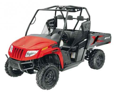 Red Artic Cat Prowler
