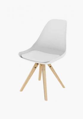 Stars Plastic Chair in White