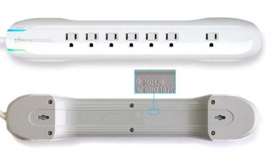 Idealist surge protector, model number 360320