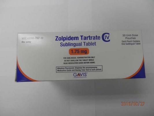Novel Laboratories sleep tablets 1.75 mg box (front)