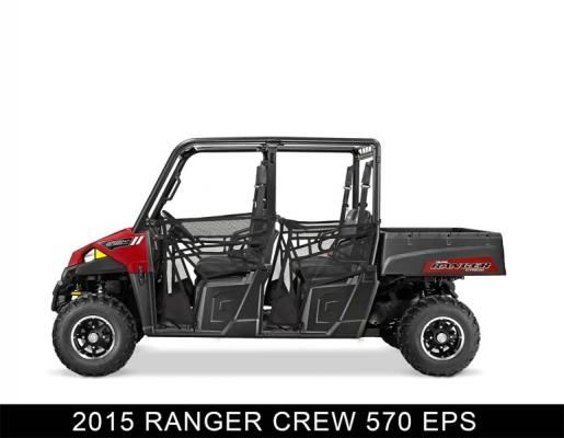 Recalled Polaris 2015 Ranger Crew 570 EPS ROV