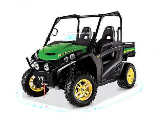 Recalled John Deere High-Performance Gator RSX860i utility vehicle