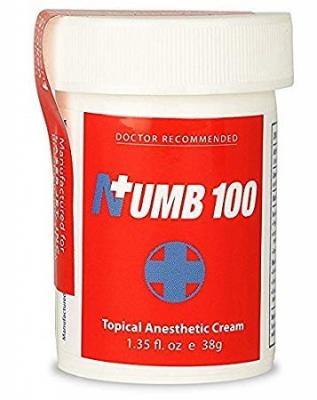 Recalled Numb 100 topical anesthetic cream