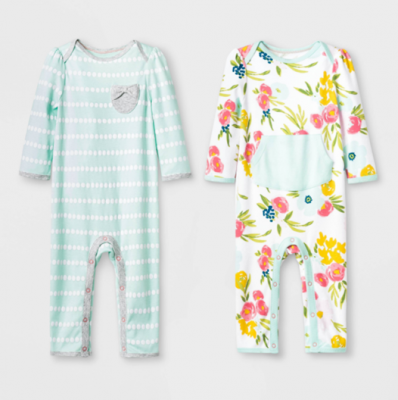 Recalled Cloud Island “Floral Fields” and Mint Green Rompers