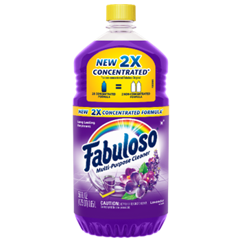 Recalled Fabuloso Multi-Purpose Cleaner 2X Concentrated Formula, Lavender Scent, 56 fl oz, 128 fl oz and 169 fl oz