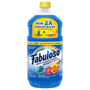Recalled Fabuloso Multi-Purpose Cleaner  Bleach Alternative 2X Concentrated Formula, Spring Fresh Scent, 56 fl oz