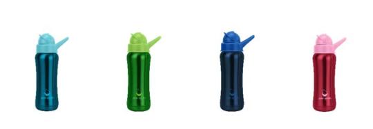 Recalled Green Sprouts Stainless Steel Straw Bottle