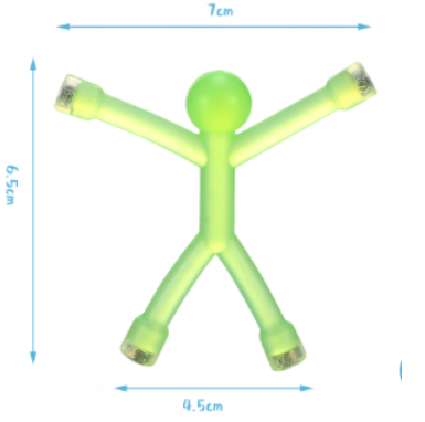 Recalled Jerify Magnetic Humanoid Toy Size