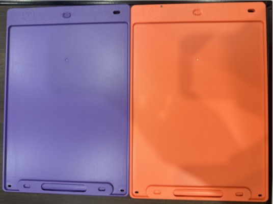 Recalled KTEBO Writing Tablet Toys in Purple/Red (back)