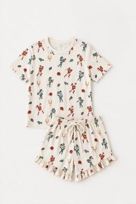 Recalled Silks Children’s Loungewear - shorts set