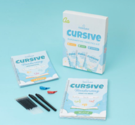 Recalled TheKiddoSpace Cursive Handwriting Practice Kit  