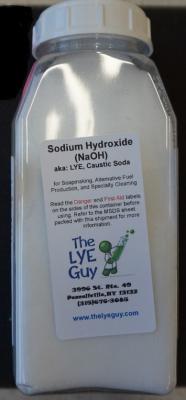 The Lye Guy Recalls Sodium and Potassium Hydroxide Products