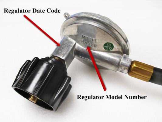 Location of date code and model number