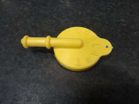 Replacement coolant cap