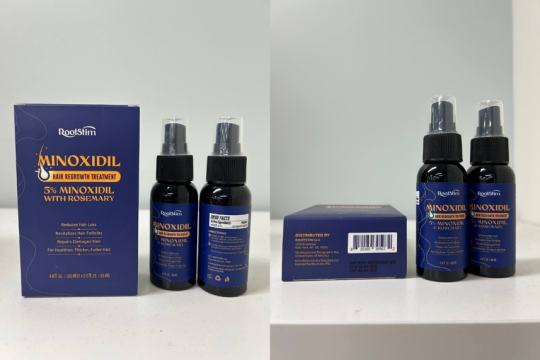 Recalled RootStim Minoxidil Hair Regrowth Treatment 5% Minoxidil with Rosemary 