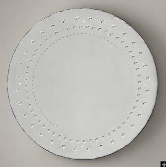 Round Venetian style glass mirror 