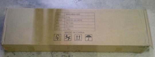 Recalled SOOWERY 8-Drawer Fabric Dresser packaging showing SKU SOO-8DD-G01