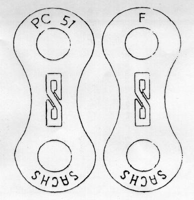 Illustration of recalled Sachs bicycle chains