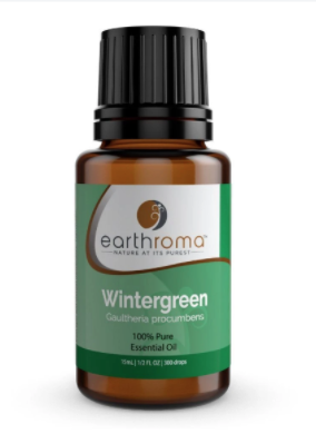 Recalled Earthroma Wintergreen Oil 15ml (front)