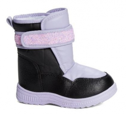 Recalled Lilly of New York children’s boot –purple with black
