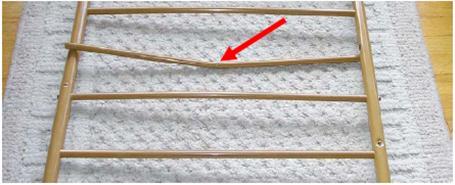 Bent Tubular Support Frame