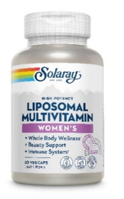 Multivitaminas Solaray Liposomal Women's (de 60 unidades y 120 unidades) retiradas del mercado