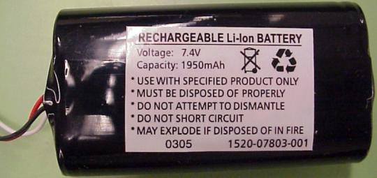 Recalled 12-hour talk time Battery Pack