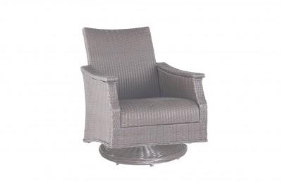 Bentley Swivel Rocking Lounge Chair in Oyster finish
