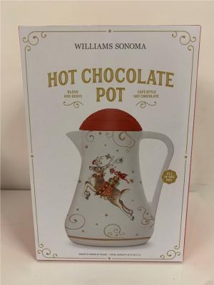 The packaging of the recalled Hot Chocolate Pots