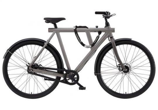 VanMoof S-series city bicycles: 8 speed diamond frame with integrated lock 