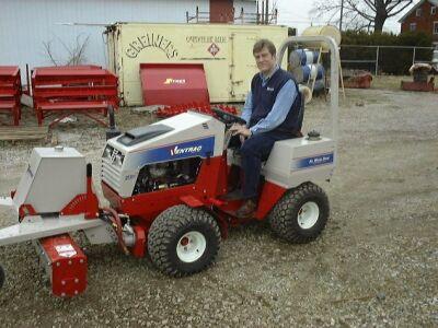 Ventrac compact articulated tractor with recalled Kawasaki OHV engine