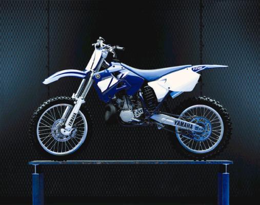Recalled Yamaha motocross off-road motorcycle