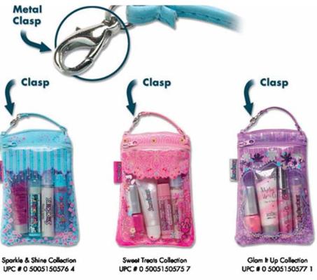 Picture of Recalled Bonne Bell Children's Cosmetics Accessory Bags