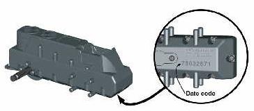 Recalled air motor that came in toy cars