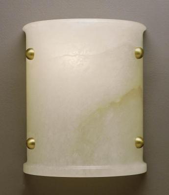 Recalled Alabaster Wall Sconce Light