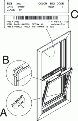 Diagram of Recalled Window Latch