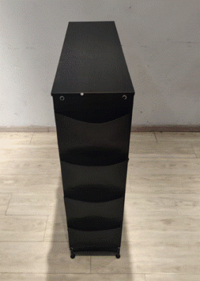 Recalled AOWOS 12-Drawer Dresser in Black (side)