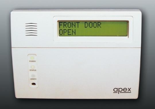 Recalled Apex Destiny Security System Control Panel