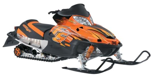 Recalled Arctic Cat Snowmobile