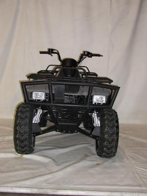 Rear-facing image of ATV