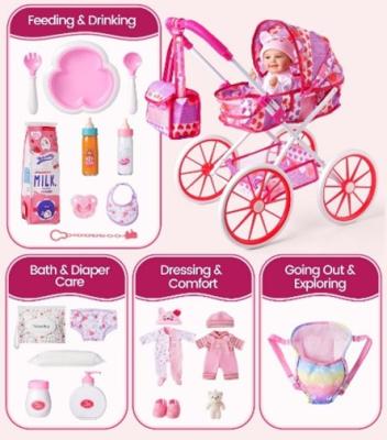 Recalled BABESIDE Doll and Stroller Playset