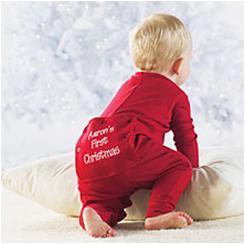 Recalled Red Baby Long Johns