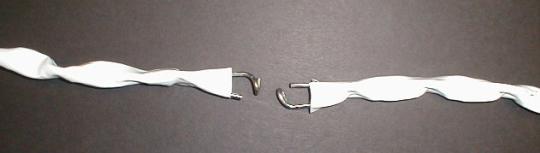 Recalled swing set strap